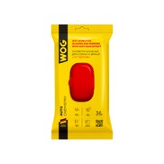 Салфетка WOG влажная для стекол и зеркал антидождь 36 шт [ WGC0663 ]