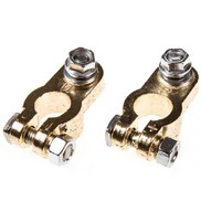 Клеммы АКБ медь европейские стандарт 2 шт.