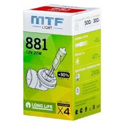 Лампа MTF H27 881 Standart +30%