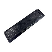 Рамка номерного знака Geely серебро