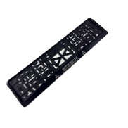 Рамка номерного знака Mitsubishi серебро