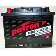 АКБ PATRON POWER 12V 55AH 430A ETN 1(L+) ПРЯМОЙ [ PB55-430L ]