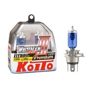 Лампа Koito H4 Whitebeam Premium P0744W кмп
