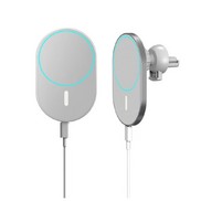 Держатель магнитный с безпроводной зарядкой MagSafe 15W