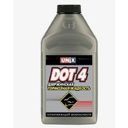 Жидкость тормозная UNIX Dot-4 455 г
