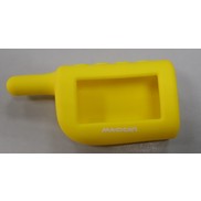Чехол силиконовый Sher-Khan 3/4/III/IV, желтый