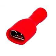 Клемма (мама) 6.3 мм под провод 0.51.5 кв. мм изолированная полностью 080612