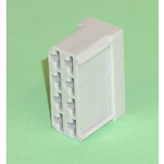 Колодка гнездовая 6.3 мм., 8-и конт. 4573739012