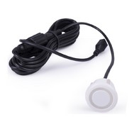 Датчик парктроника AVS белый провод 2,5 м, d=18 мм A07153S