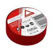 Изолента AURA ZTC-P210R ПВХ красная (19х10)