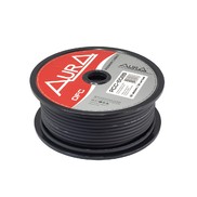 Кабель силовой 8Ga AURA PCC-508B черный OFC