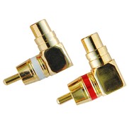 RCA-штекер INCAR RCA-04 угловой
