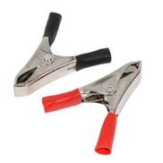 Зажим крокодил , длина 50 мм, ток 10A, 2 шт 1600129