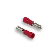 Клемма штекер Aura ATB-0150 круглая красная (0,5-1,5)