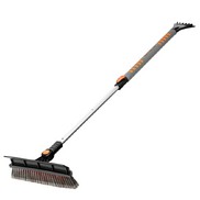 Щетка-сметка для снега со скребком телескопическая 900 - 1300 мм// Stels
