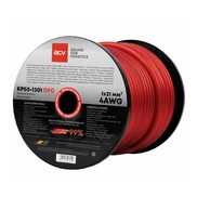 Кабель силовой 4Ga ACV KP50-1301OFC красный