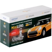 Линзы светодиодные MTF MLH7K5 12/24v MiniLENS H7