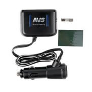 Разветвитель в прикуриватель AVS 2 гнезда с проводом, с подсветкой