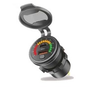 Разъем врезной USB +2TYPE C CR1050 круглый QS3.0+PD30W