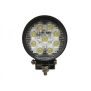 Фара светодиод.дополнит. 9 Cree smd 27 Вт,кругл.110 мм