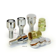 Болты секретные 12*1,25*24 ВЕКТОР [372093X2] конус, хром