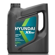 Масло трансмисионное HYUNDAI Xteer ATF 3 - 4 литра (Dextron III, SP-III) [ 1041009 ]