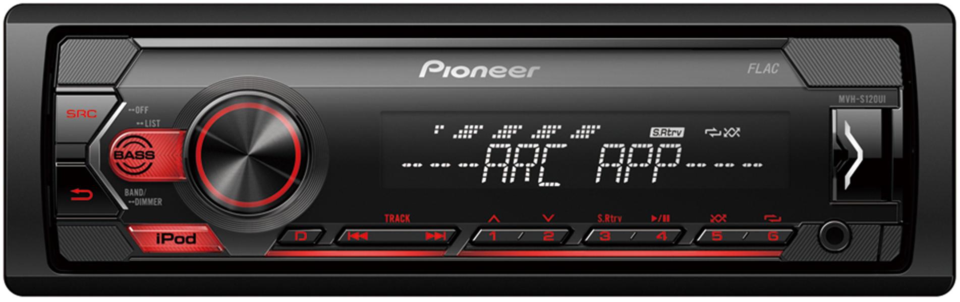 Автопроигрыватель Pioneer MVH-S120UB || Автотеатр