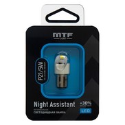 Лампа MTF светодиодная P21/5W Night Assistant (NP21/5WW)