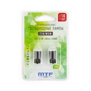 Лампа MTF светодиодная W/5W/T10 5500k FIREFLY (W5W55UN) КМП