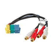 Разъем AURA AWZ-2022 MiniISO/4RCA