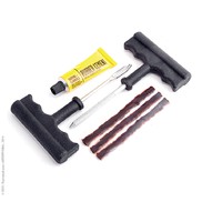 Набор для ремонта бескамерных шин Autoprofi Standart (шило, рашпиль, 3 жгута, клей)[ REM30STANDART ]